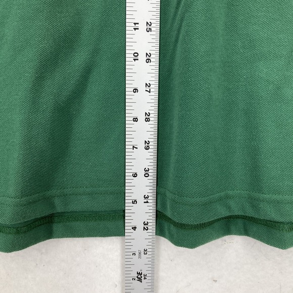 St Johns Bay Polo Shirt Mens 2XL Green Legacy Pique Non Roll Collar Golf Casual - Picture 7 of 12